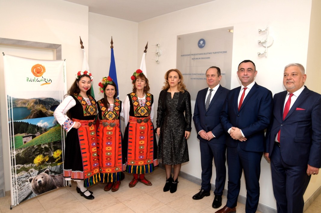 Opening of Bulgaria's tourist representation in Warsaw, Poland, 2021
