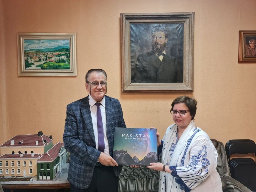 Bojan Angellov me ambasadoren e Pakistanit Zonjën Mariam Madiha Aftab
