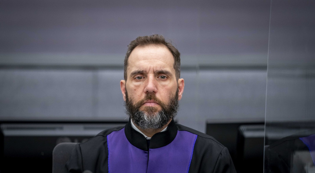 Прокурор Джак Смит в съдебната зала в Хага, 09 ноември 2020 г.