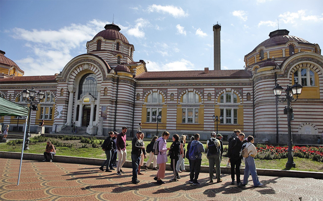 The building of the former Sofia Central Mineral Baths