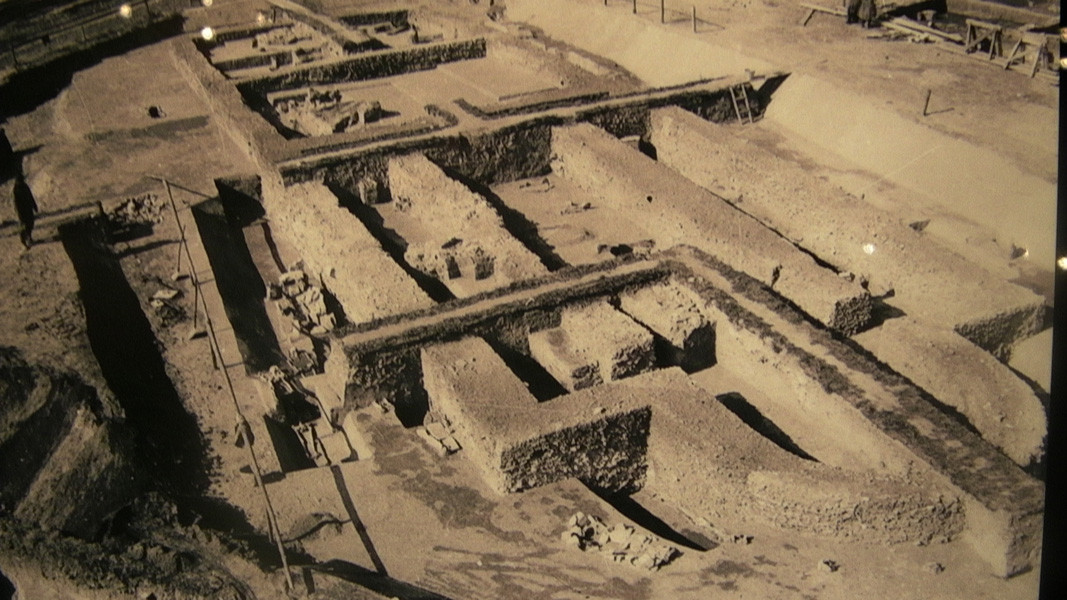 Велика базилика у току ископавања 1968. г.
