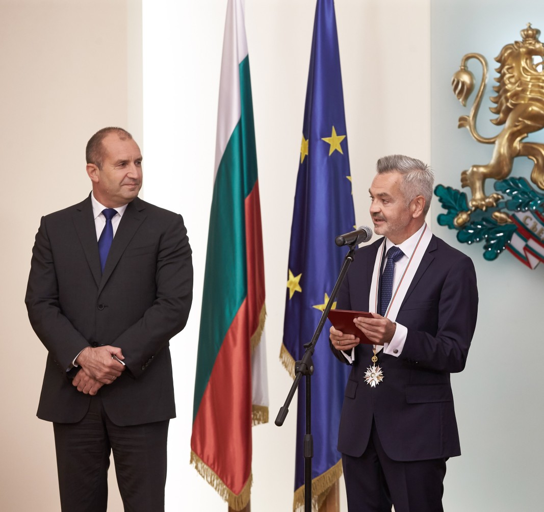 Посланикът на Полша Кшищоф Краевски беше награден с орден Стара