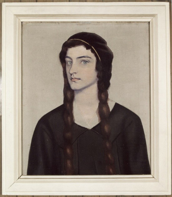 Donka Paprikova'nın portresi- Vladimir Dimitrov- Maystora.