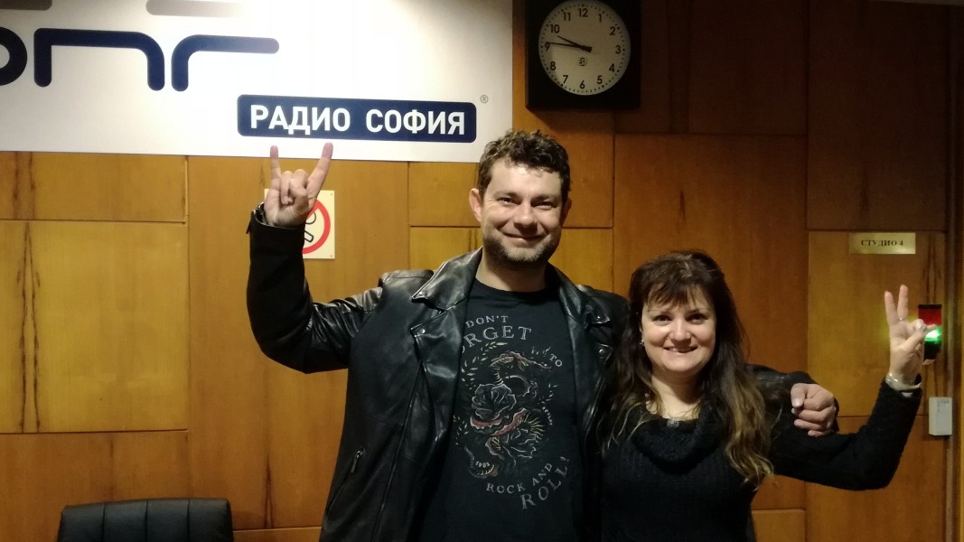 Калоян Явашев с водещата Гергана Пейкова