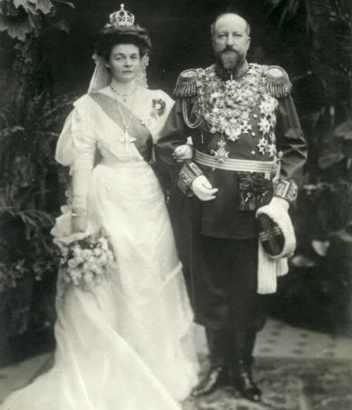 Цар Фердинанц и съпругата му царица Елеонора  Снимка: Едуард Уленхут, Уикипедия