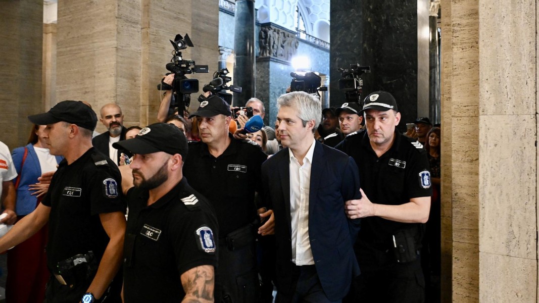В Софийски градски съд, където се гледа искането за промяна на мярката за неотклонение на Благомир Коцев - 12 септември 2025 г.; БГНЕС