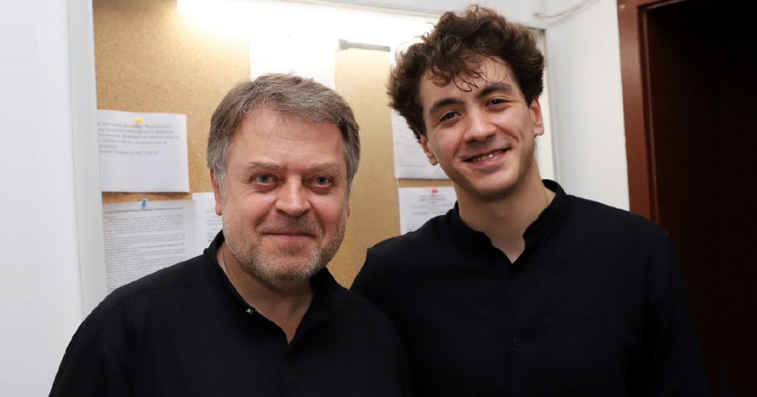 Константин Емелянов и Марк Кадин. Откриване сезона на Радиооркестъра през 2019 г.