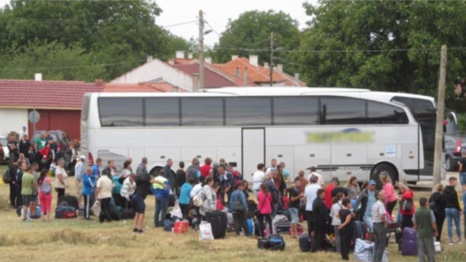 Deliorman'dan bu yaz da yüzlerce kişi Güney Fransa'ya üzüm toplamaya gitti. Foto: Hikmet Efrahim