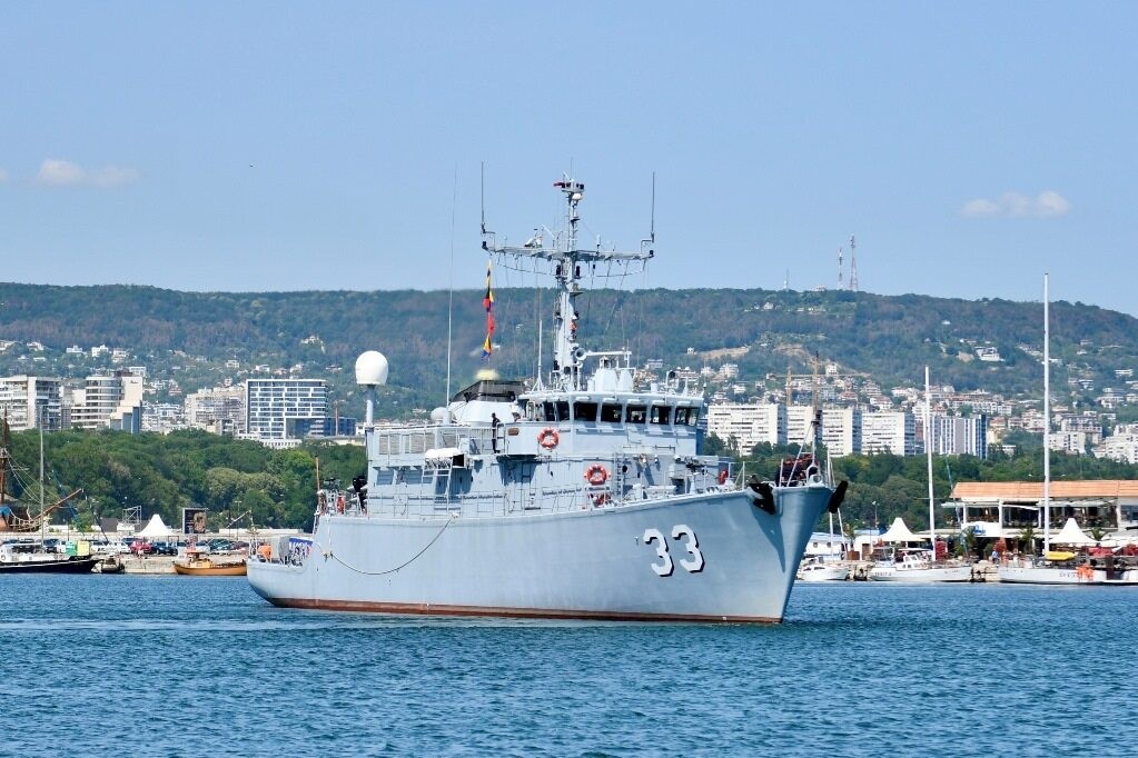 Оперативната група за противоминни действия в Черно море