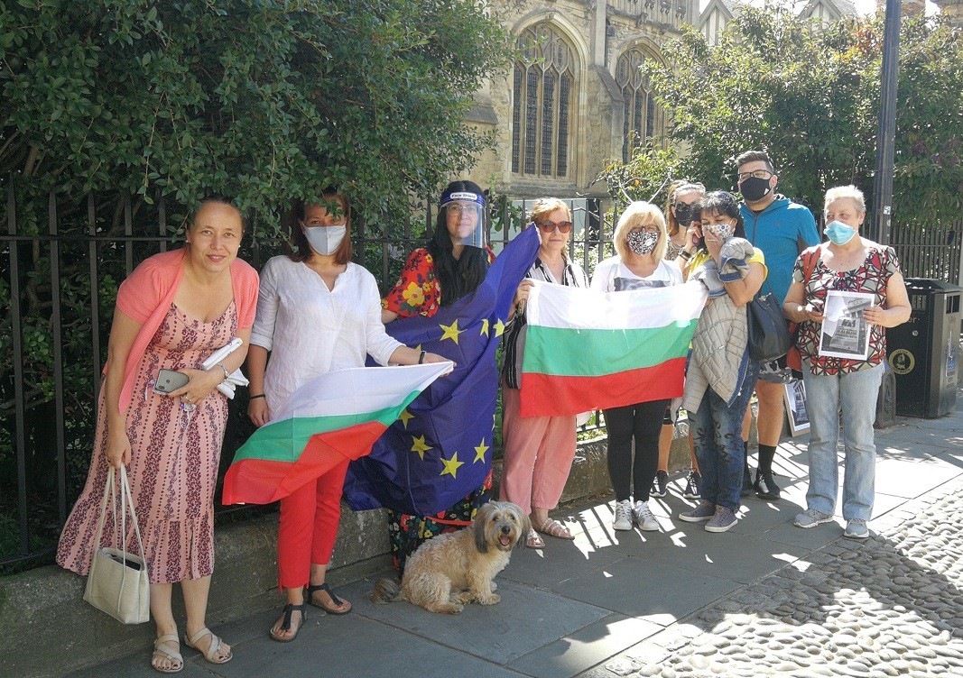 Протест в Оксфорде Фото: @Maria Spirova