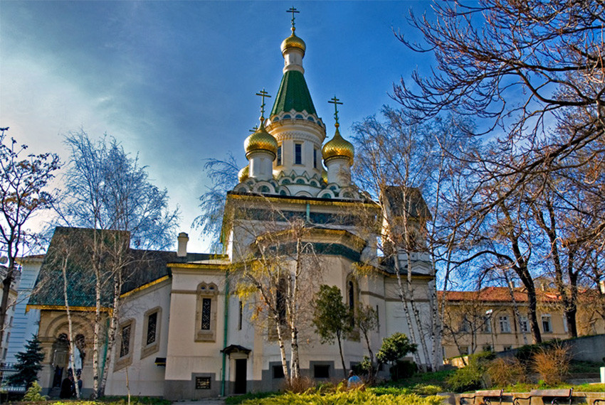 The church of Saint Nicholas of Myra the Wonder Worker in Sofia