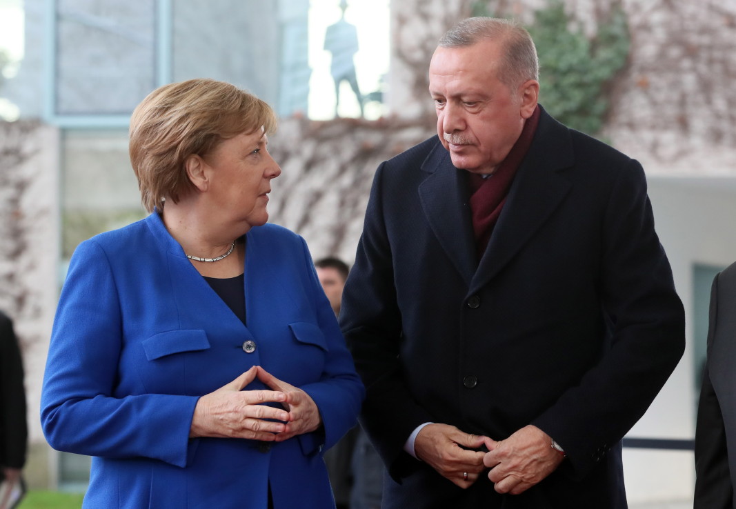 Ангела Меркел и Реджеб Ердоган