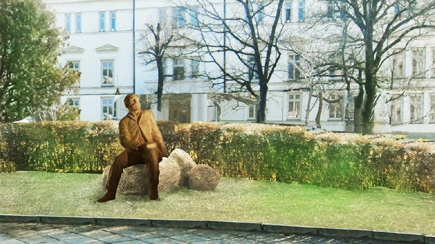 Визуализация: Инициативен комитет за изграждане на паметник на Захарий Стоянов