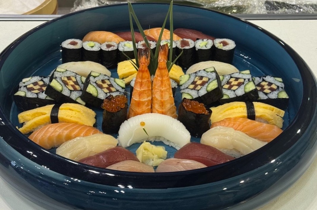 The dish by sushi chef Martin Vladimirov