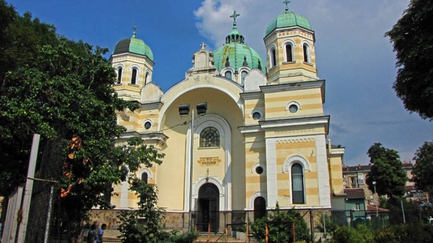 Die Kirche “Heilige Kyrill und Method“ am Frauenmarkt