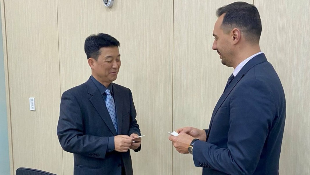 Министр экономики Богдан Богданов на бизнес встрече в Южной Корее