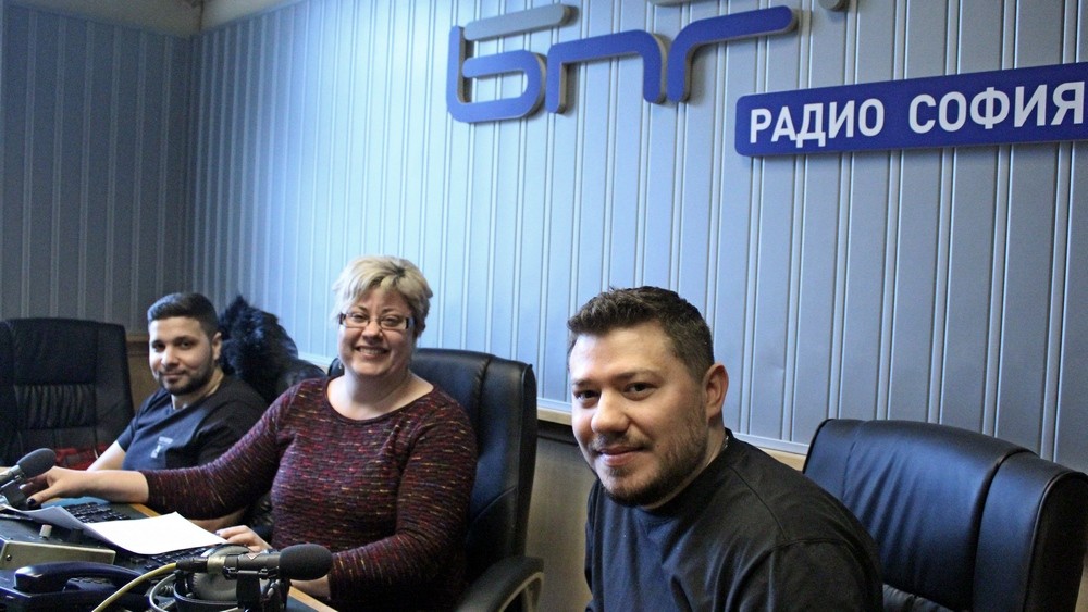 Кирил Москотов и Борис Сашов в Радио София