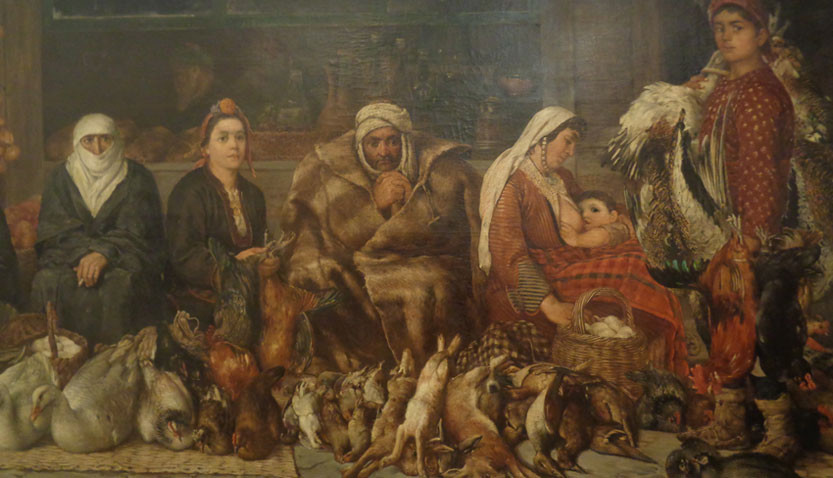 Иван Мырквичка, „Пловдивский рынок”, 1887 г.