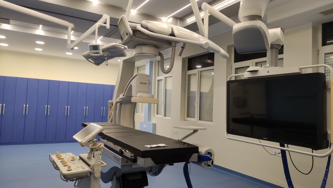 Хибридна операционна в Областната болница във Велико Търново  Снимка: Здравка Маслянкова