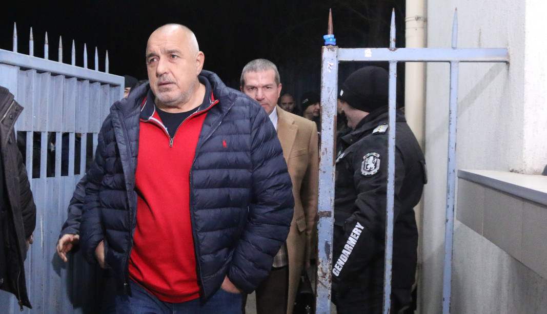 Boyko Borissov le soir de son interpellation