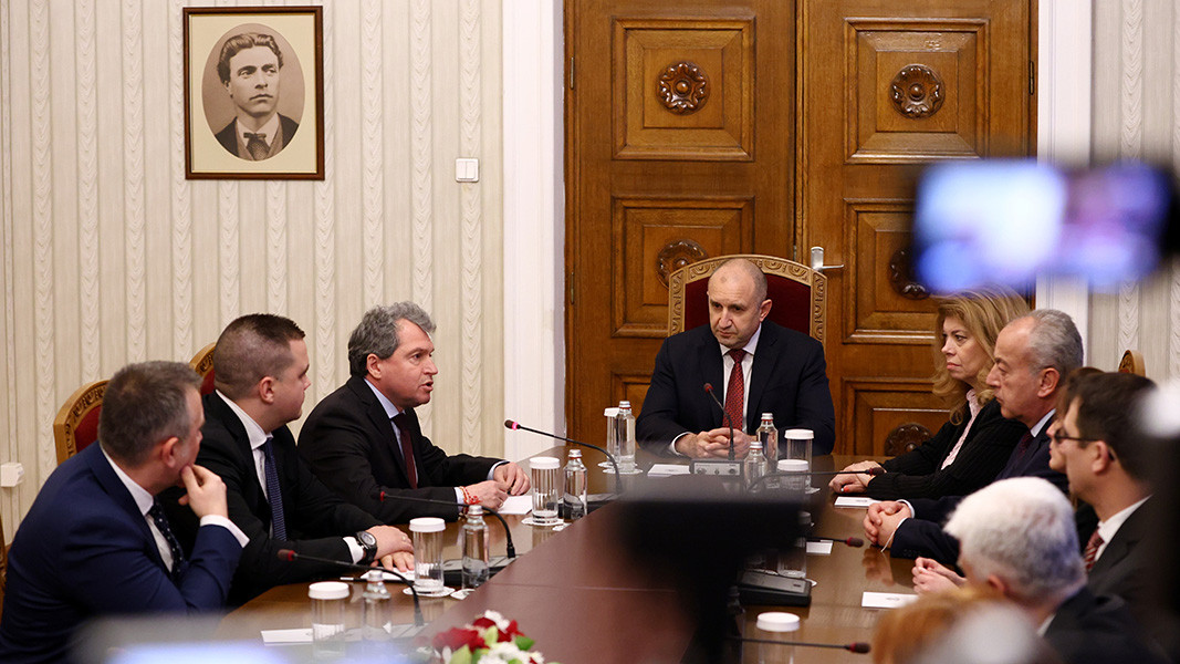 President Radev, consultations with ITN