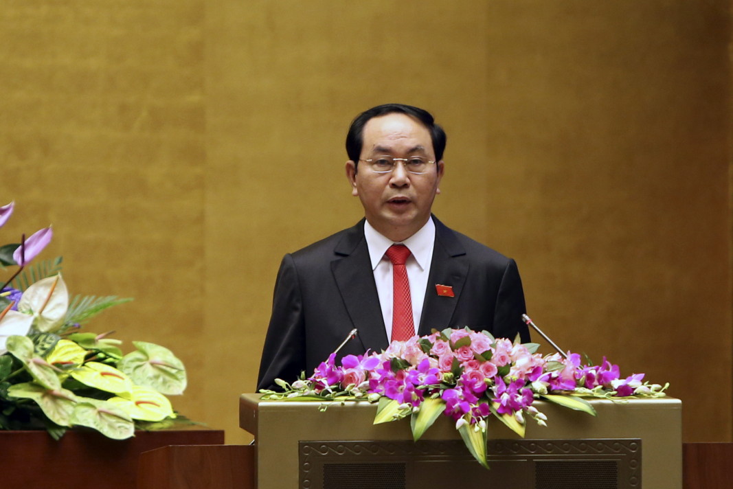 Президентът Виетнам Чан Дай Куанг, който почина на 20 септември