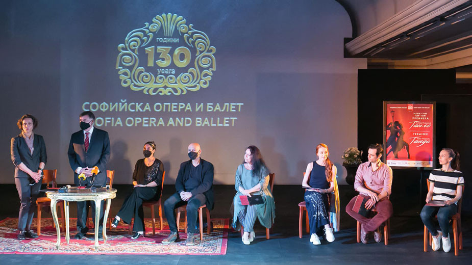 Пресконференция в Софийската опера за спектакъла „Танго“