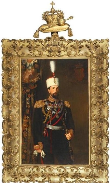 Портрет на княз Александър Първи Батенберг
