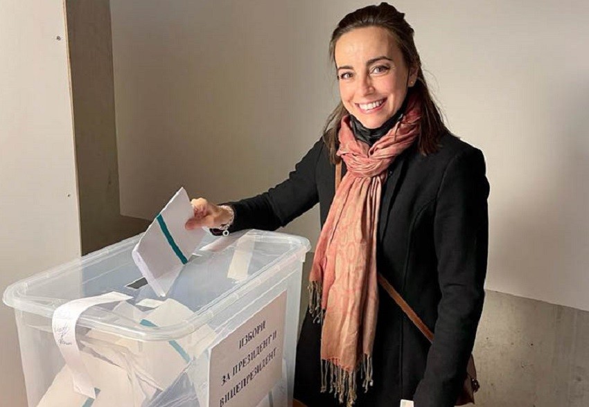 Мария Цветкова гласува за промяна