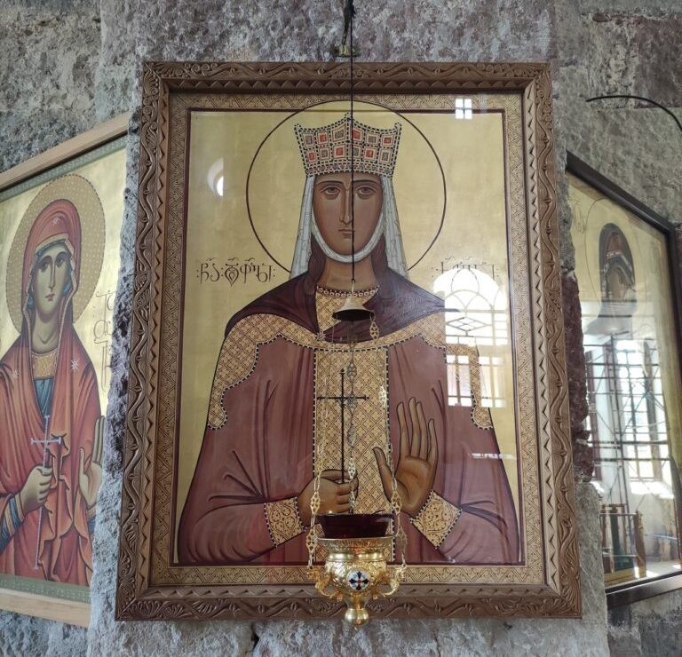 Светата царица Кетеван         Снимка: Магдалена Гигова