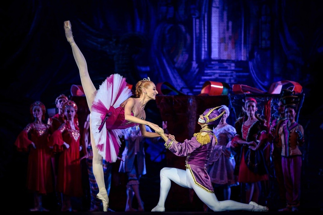 През 2017 г. в „Лешникотрошачката“ на VI Международен балетен фестивал в Кремъл. Facebook/Государственный Кремлёвский Дворец