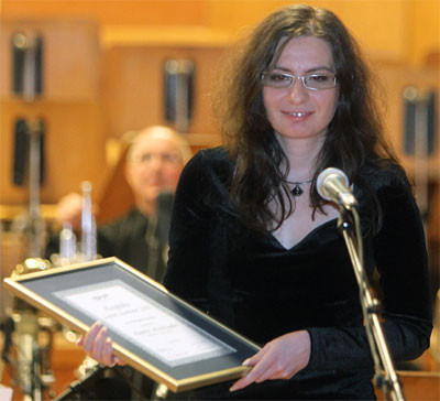 Мarta Mladenova – lauréate du Prix dans la catégorie Radio journalisme
