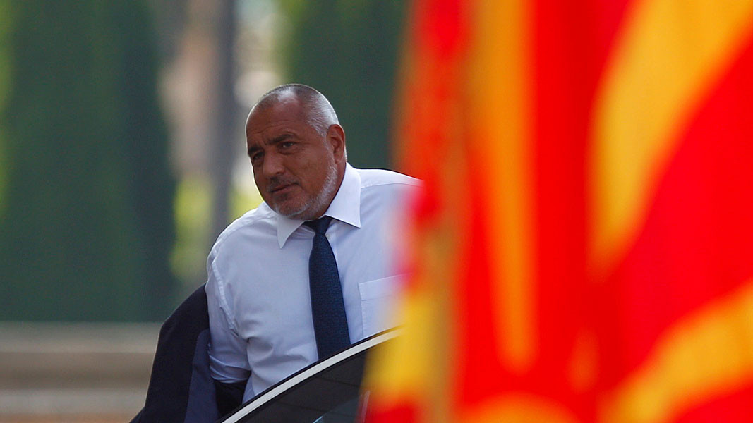 Während seiner Visite in Skopje am 1. August hatte Bulgariens Premier Bojko Borissow die Historiker von der Kommission gebeten, ihre Arbeit zu beschleunigen / Foto: Reuters