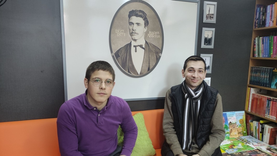  Борислав Маринов и Румен Гатев Снимка: Велина Махлебашиева 