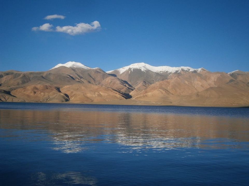 Езерото Цо Морири в Ладак, Тибет