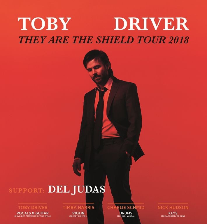 Плакат за европейското турне на Тоби Драйвър