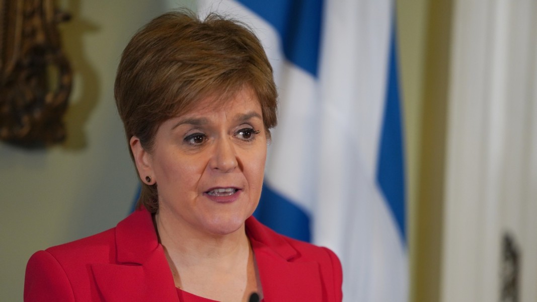 Никола Стърджън подаде оставка като премиер на Шотландия. Снимка: ЕПА/БГНЕС