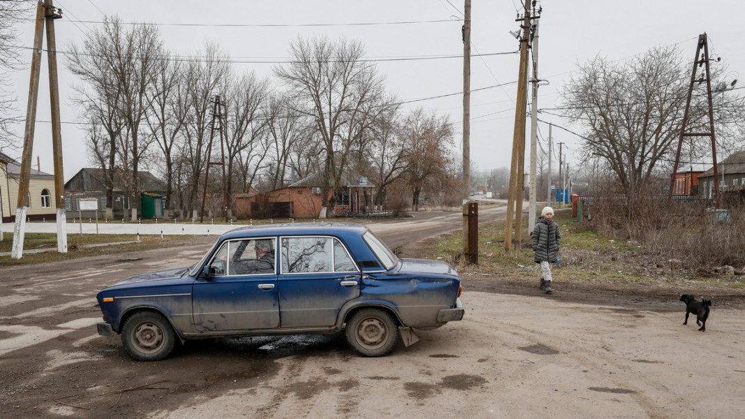 Районът на Ростов на Дон, недалеч от границата с Украйна, февруари 2022 г.   Снимка: ЕПА/БГНЕС