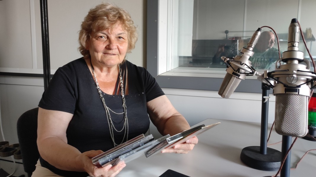 Ружка Николова в студиото на Радио България