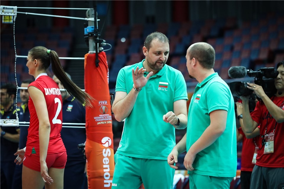 Треньорът на волейболистките ни Иван Петков изрази задоволство от постигнатото