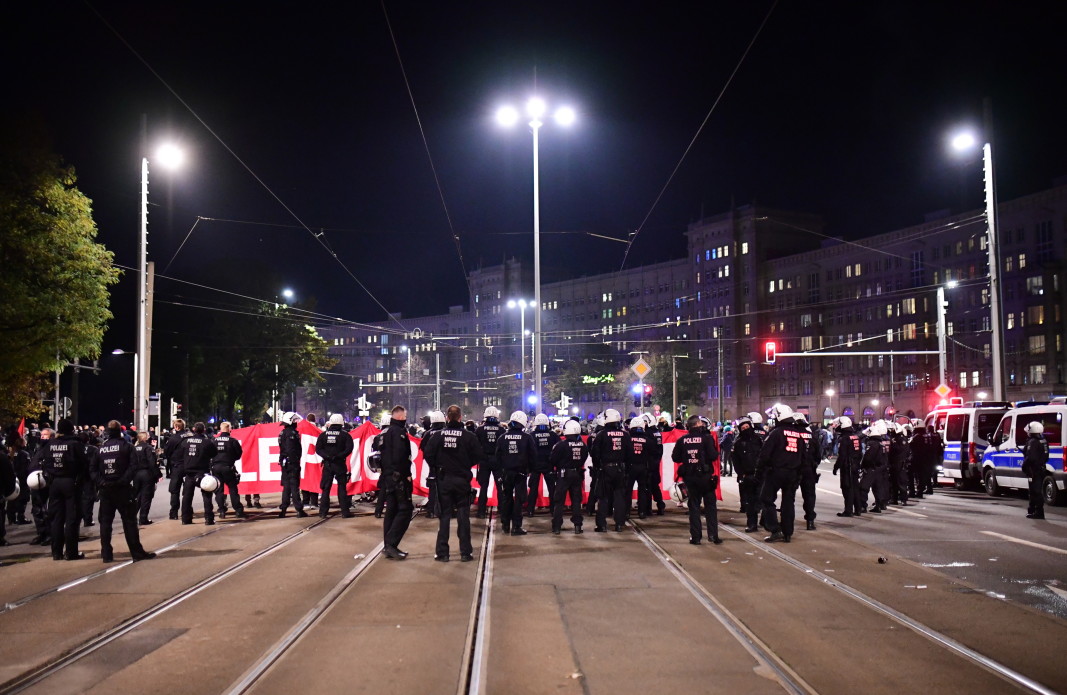 Протестът в Лайпциг