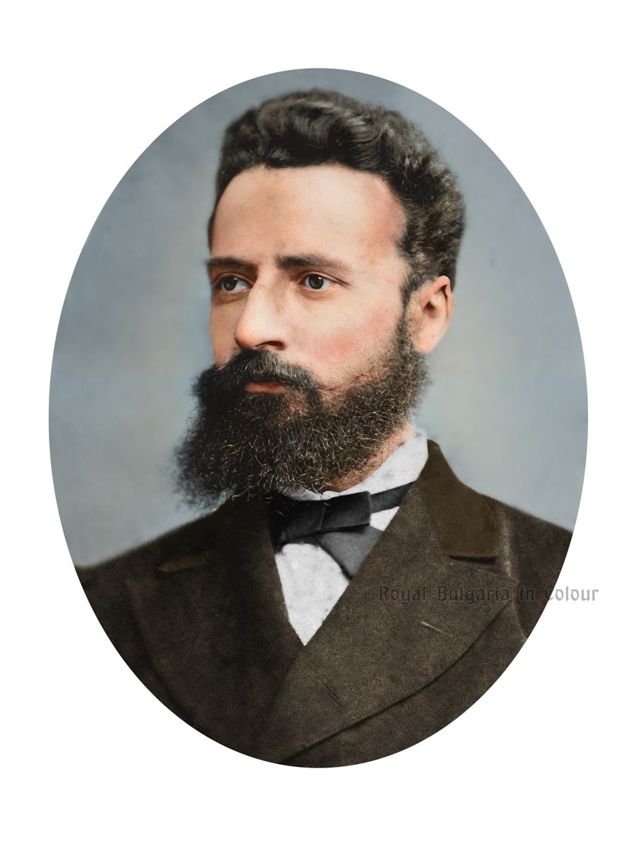 Христо Ботев – оцветена фотография, направена вероятно в Букурещ, около 1870 г./https://royalbulgariaincolour.com/
