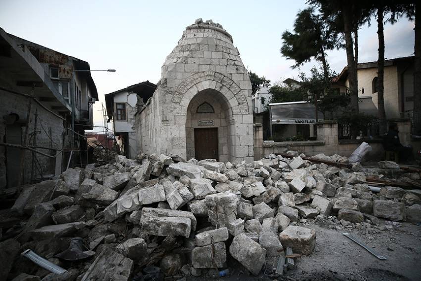 Deprem Hatay'ın tarihini de yıktı