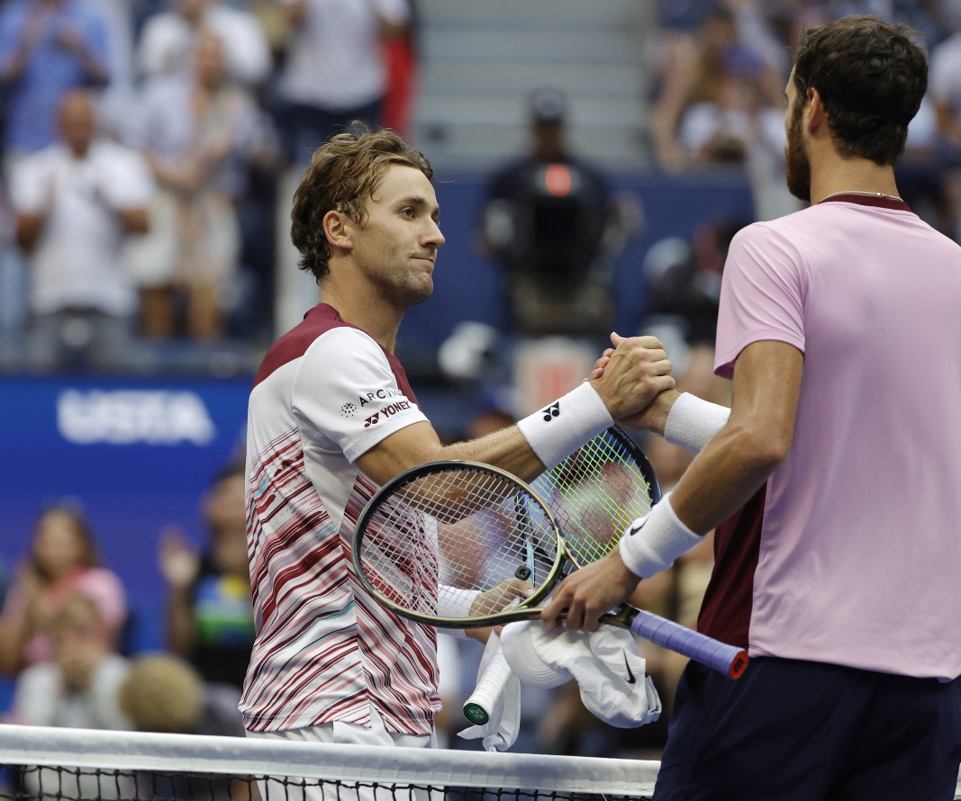 Kasper Ruud (Norge) og Karen Khachanov (Russland)