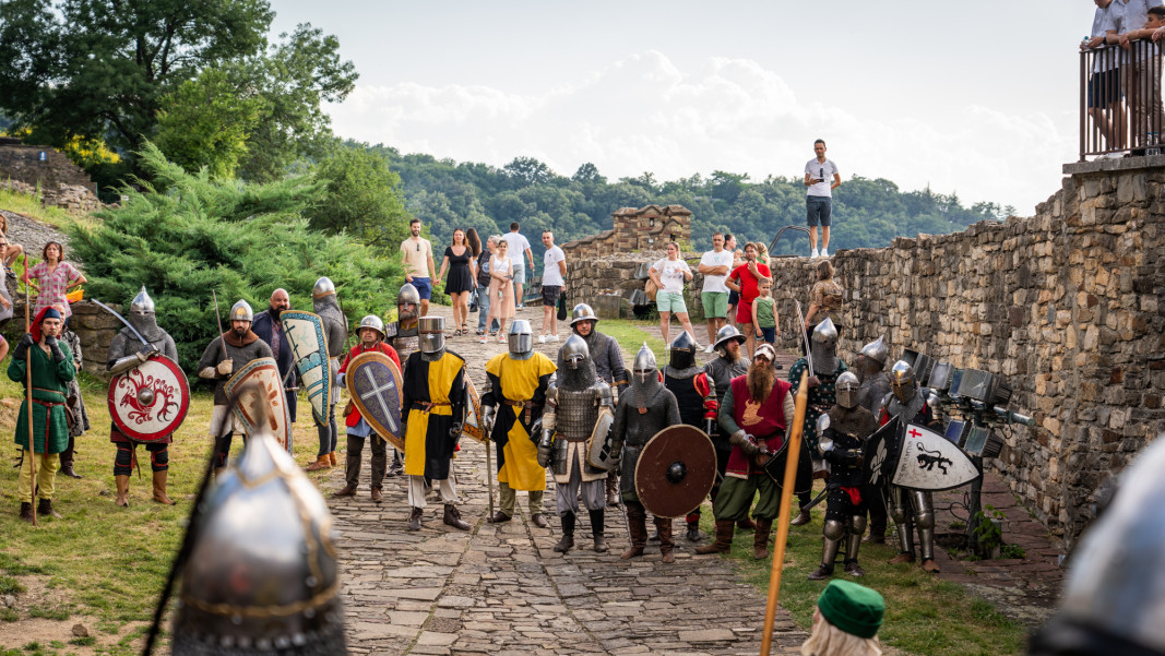 The medieval festival at Tsarevets Fortress