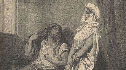 „Самсон и Далила” (Гюстав Доре, 1860)