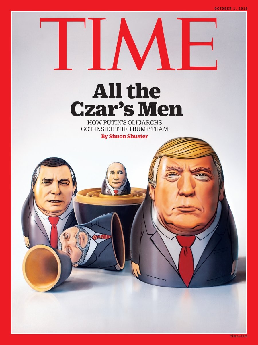 Американското списание Time публикува корицата на броя който ще излезе