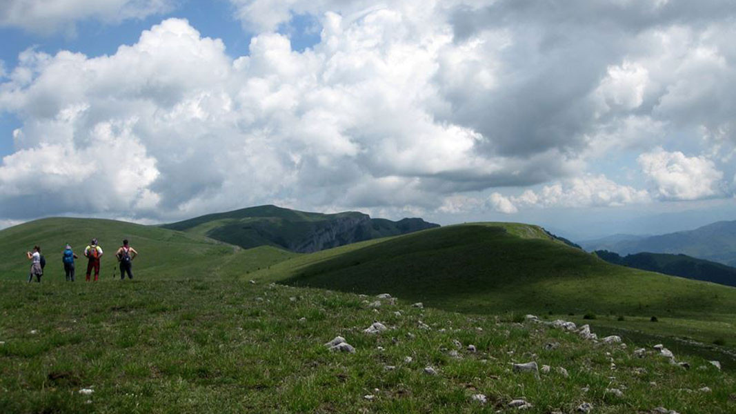Hiking in the Balkan Range