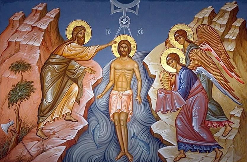 baptism of jesus icon