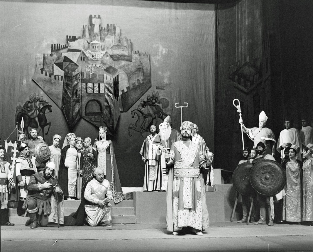 Първата постановка на „Цар Калоян“ на Старозагорската опера през 1975 г.